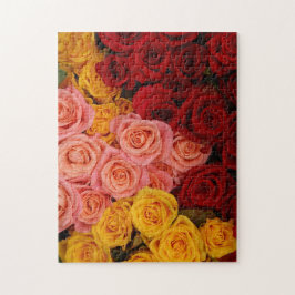 Kleurrijke Rozen Legpuzzel