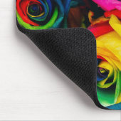 Kleurrijke rozen muismat (Hoek)