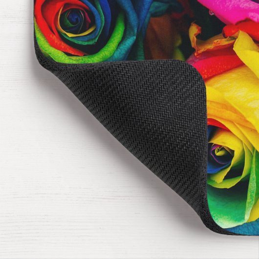 Kleurrijke rozen muismat (Hoek)