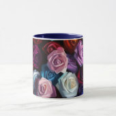 Kleurrijke Rozen Roos Art Floral Mok Cup (Midden)