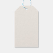 Kleurrijke Rozen Waterverf Bloemen bruiloft gunst Cadeaulabel (Achterkant)