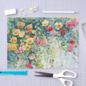 Kleurrijke Rozen Waterverf Decoupage Tissuepapier (Craft)