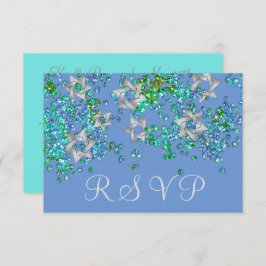 Kleurrijke RSVP Silver Star Glittery Confetti
