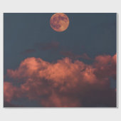 Kleurrijke ruimte cadeaupapier (Vlak)