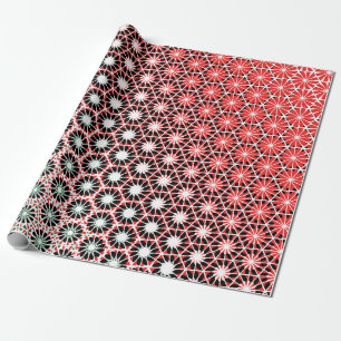 Kleurrijke ruimte cadeaupapier