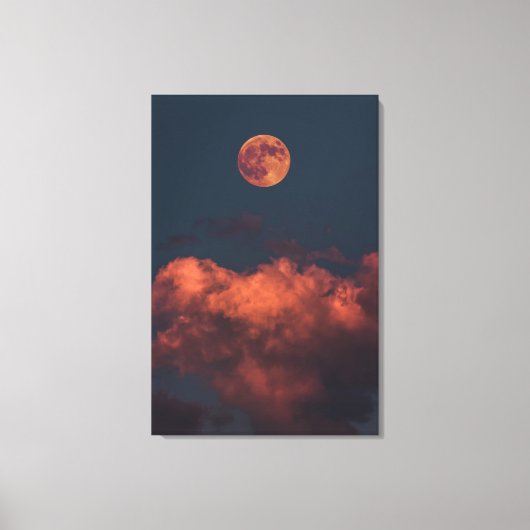 Kleurrijke ruimte canvas afdruk (Voorkant)