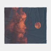 Kleurrijke ruimte fleece deken (Voorkant (Horizontaal))