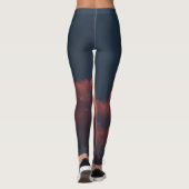 Kleurrijke ruimte leggings (Achterkant)