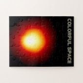 Kleurrijke Ruimte – Levendige Galaxy Art Series Legpuzzel (Horizontaal)