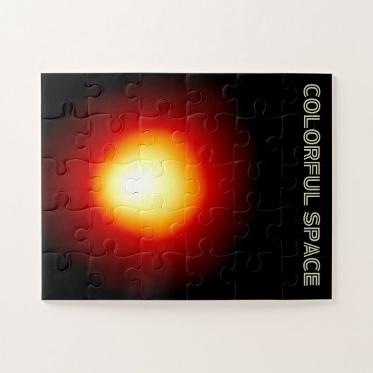 Kleurrijke Ruimte – Levendige Galaxy Art Series Legpuzzel (Horizontaal)