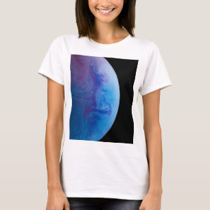 Kleurrijke ruimte t-shirt