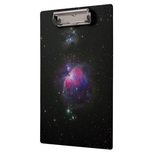 Kleurrijke ruimtemelkstraten klembord (Links)