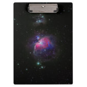 Kleurrijke ruimtemelkstraten klembord (Voorkant)