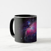 Kleurrijke ruimtemelkstraten mok (Voorkant links)