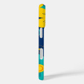 Kleurrijke Rush Blooms-Dopamine Style-Retro Bloeme Case-Mate iPhone Case (Achterkant / Rechts)
