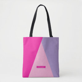 Kleurrijke Rush trendy Modern Minimal canvas tas