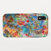 Kleurrijke rustieke bloemen patroon 2 Case-Mate iPhone case (Achterkant (horizontaal))