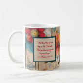 Kleurrijke rustieke bloemen zegenen Mok (Links)
