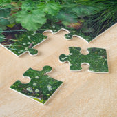 Kleurrijke rustieke herfsttuin legpuzzel (Zijkant)