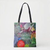 Kleurrijke rustieke herfsttuin tote bag (Voorkant)