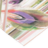 Kleurrijke rustieke veren  Modern Pattern Tafelkleed (Gekanteld)