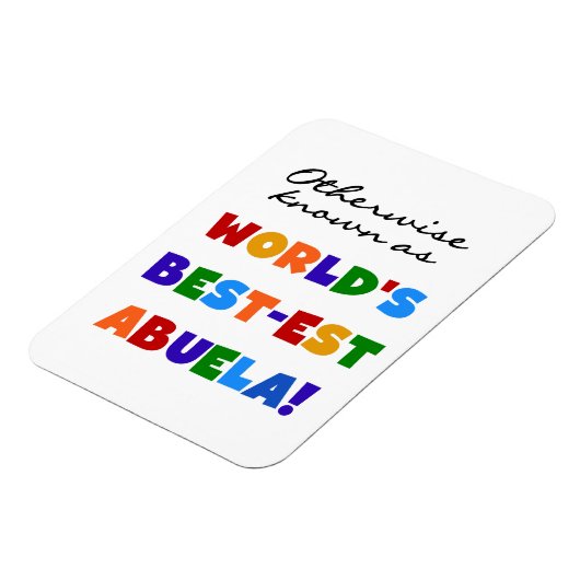 Kleurrijke sabuela magneet (Linkerzijde)