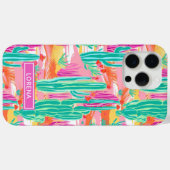 Kleurrijke Saguaro Cacti Persoonlijk Case-Mate iPhone Case (Achterkant (horizontaal))