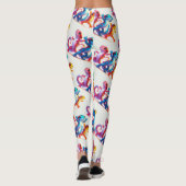 Kleurrijke Salamanders doen de Salamander Slide Leggings (Achterkant)