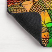 Kleurrijke Samenvatting met Texturen & Patronen Muismat (Hoek)