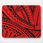 Kleurrijke Samoaanse tattoo patronen Muismat (Voorkant)