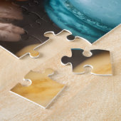 Kleurrijke sandwichkoekjes legpuzzel (Zijkant)