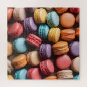 Kleurrijke sandwichkoekjes legpuzzel (Horizontaal)