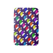 Kleurrijke Santa Hats Small Bath Mat (Voorkant Verticaal)