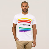 Kleurrijke Sassoferrato T-shirt (Voorkant volledig)