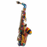 Kleurrijke saxofoon acryl beeldhouwwerk beeldje staand fotobeeldje<br><div class="desc">Kleurrijke Saxofoon Acryl Beeldhouwwerk Beeldje van kunstenaar Juleez met haar hand geschilderde saxofoons. Kleurrijke Saxofoon Acryl Beeldhouwwerk Gift van Juleez. Sax Lovers beste cadeau!</div>