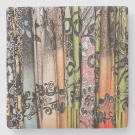 Kleurrijke scarve-textuur uit Onderzetter Israël S