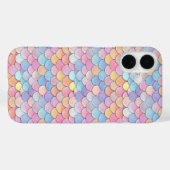 Kleurrijke schaal zeemeermin patroon Case-Mate iPhone case (Achterkant (horizontaal))