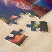 Kleurrijke Schattige Fee Legpuzzel (Zijkant)