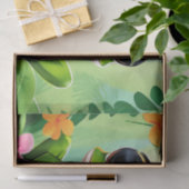 Kleurrijke schattige kikker tissuepapier (Geschenk)