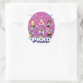 Kleurrijke Schattigee Gamer Sticker voor Kinderen, (Tas)