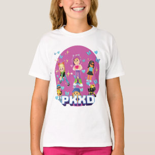 Kleurrijke Schattigee Gamer Sticker voor Kinderen, T-shirt