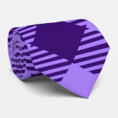 Kleurrijke Schattigee Geometrische Patroon stropda Stropdas (Opgerold)