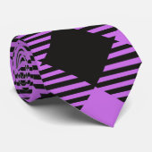 Kleurrijke Schattigee Geometrische Patroon stropda Stropdas (Opgerold)