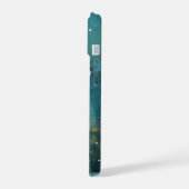 Kleurrijke Schattigee grillige Giraffe iPhone 15 Case (Linkerkant)