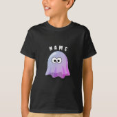  Kleurrijke Schattigee Halloween Ghost T-shirt (Voorkant)