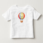 Kleurrijke Schattigee heteluchtballon Kinder Shirts (Voorkant)