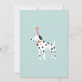 Kleurrijke Schattigee Honden foto Verjaardag Kaart (Achterkant)