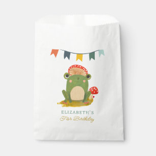 Kleurrijke Schattigee kikkerverjaardag Bedankzakje