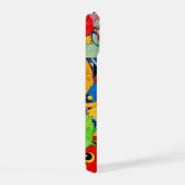 Kleurrijke Schattigee Monster iPhone Case | Leuke  iPhone 15 Case (Rechterkant)