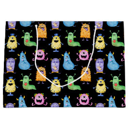 Kleurrijke Schattigee Monsters Groot Cadeauzakje
